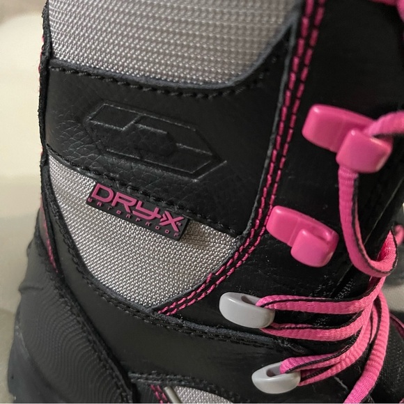 Castle Force women’s snowmobile/winter boot pink black size 6 EUC - Picture 11 of 11